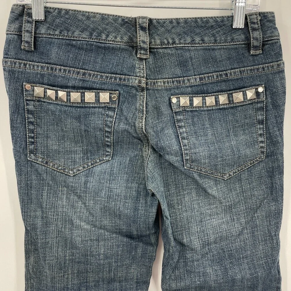 MICHAEL KORS Studded Cropped Capri Jeans Size 2
